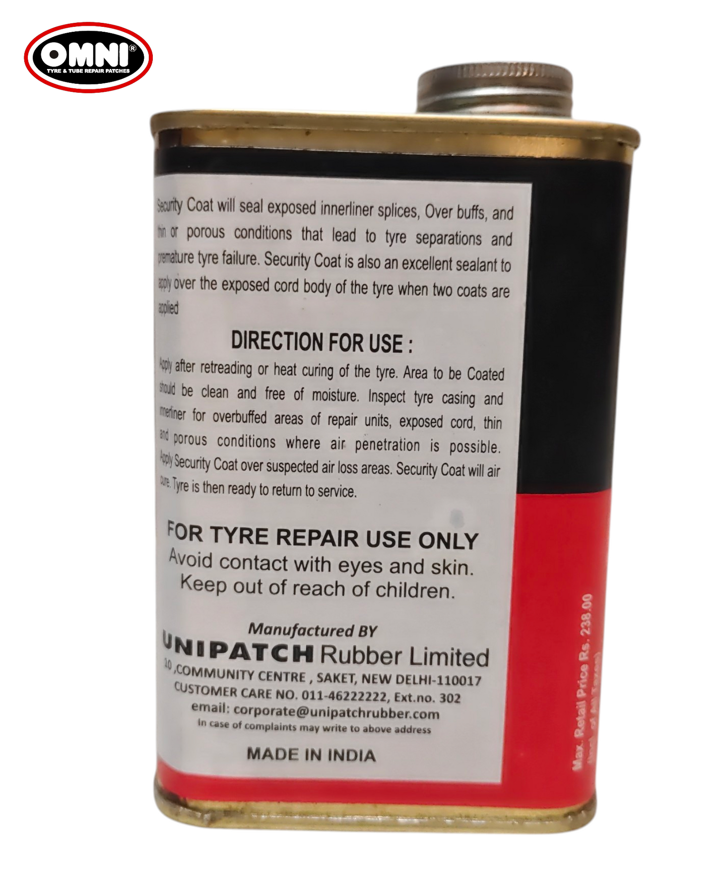 Omni Security Coat – Protective Coating for Tyre & Workshop