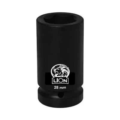 Lion Impact Wrench Socket 28MM – Heavy Duty Truck Tyre Socket | Alpha Tyre Tools