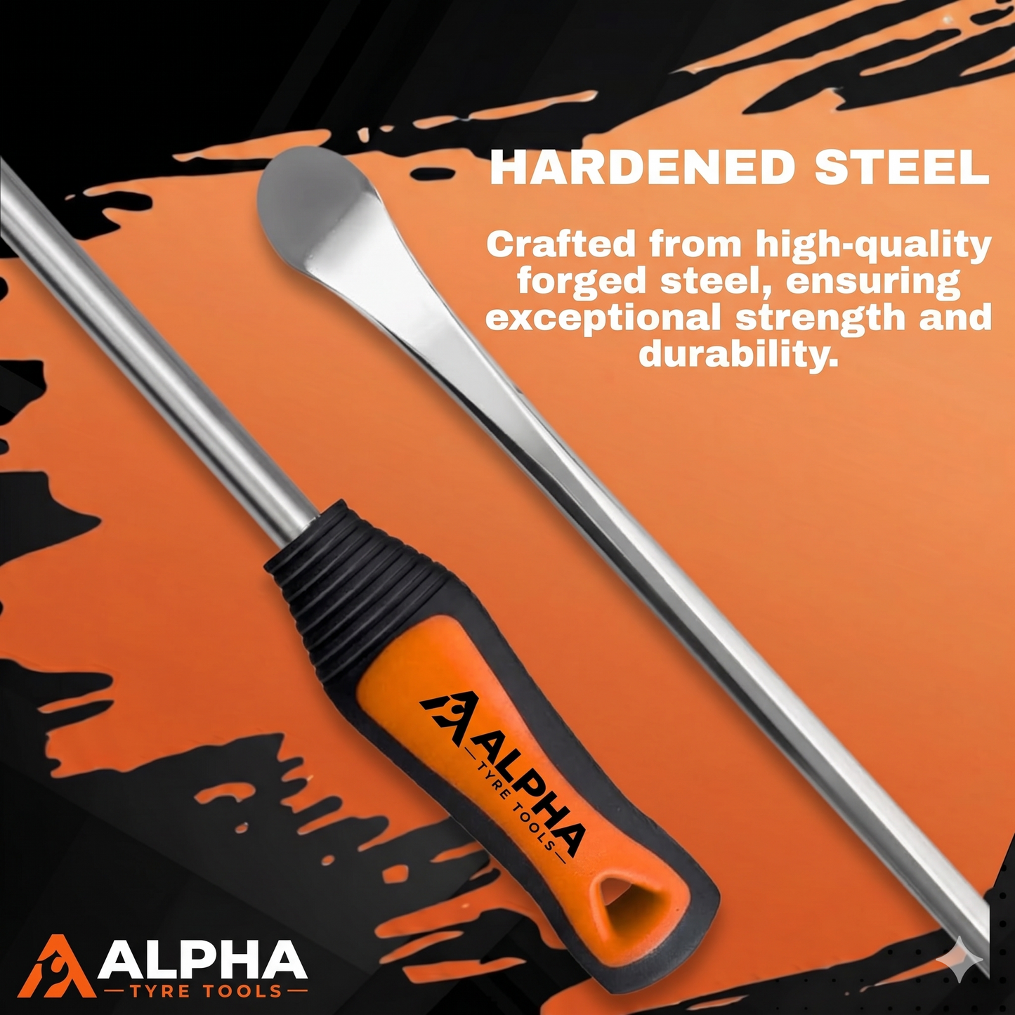 ALPHA Tyre Lever Set 14 Inch (2pcs) – Car and Bike Tyre Fitting Tool