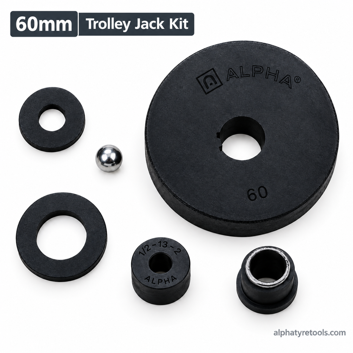Alpha Trolley Jack Kit 60mm