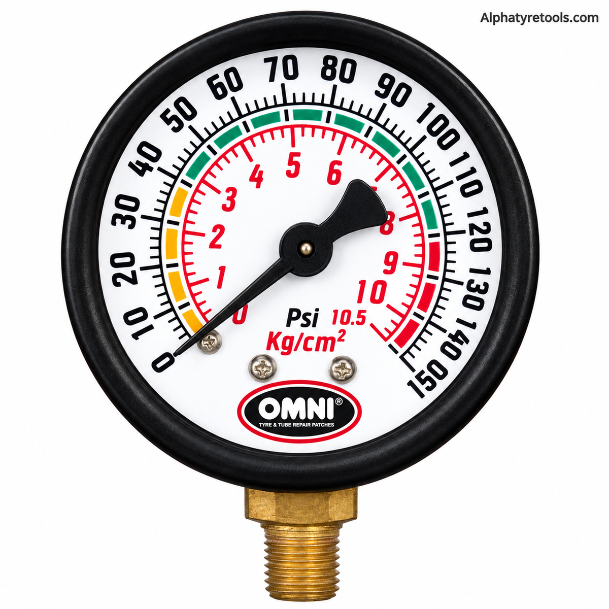 Omni Tyre Pressure Gauge 2 inch