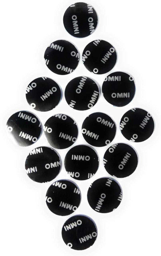 Omni Cycle Tube Puncture Repair Patches Round – Pack of 100 Pcs | Alpha Tyre Tools