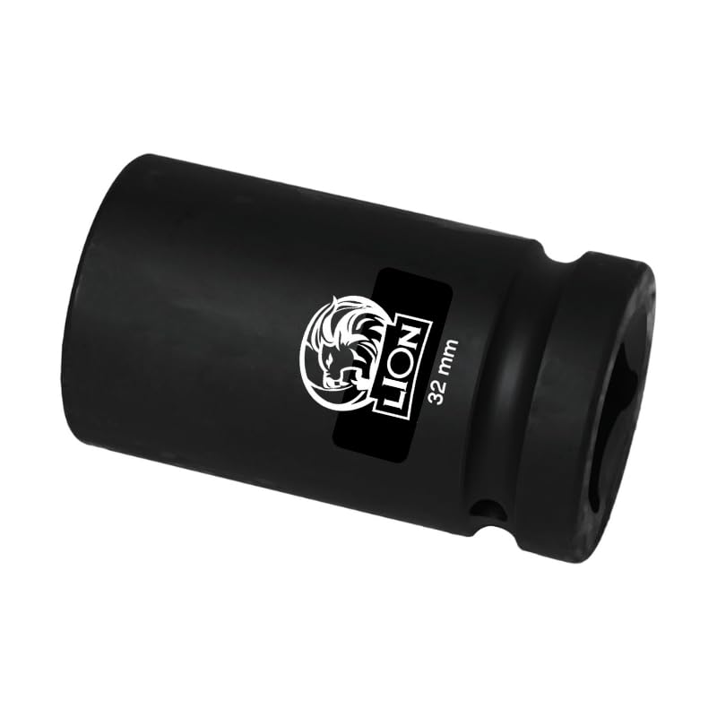 Lion 1 Inch 32mm Impact Socket (view 3) – Alpha Tyre Tools