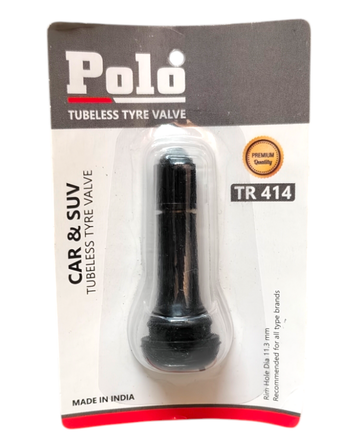 POLO Tubeless Tyre Valve TR414 – Alpha Tyre Tools