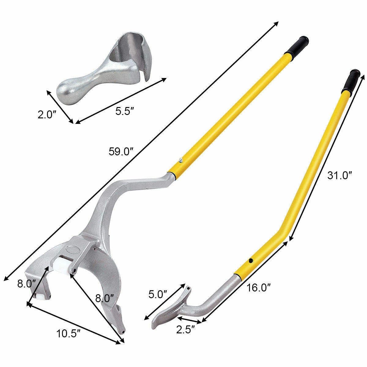 Heavy Duty Tyre Mounting & Dismounting Tool Set – 3 PCS | Alpha Tyre Tools