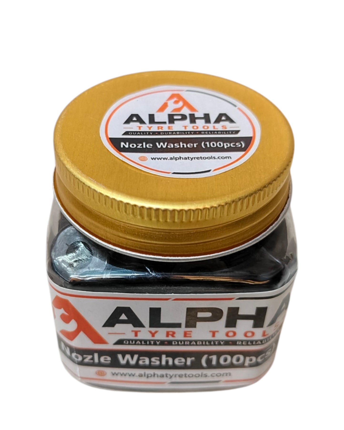 Alpha Heavy Duty Air Chuck Nozzle Washer – Pack of 100 pcs | Alpha Tyre Tools