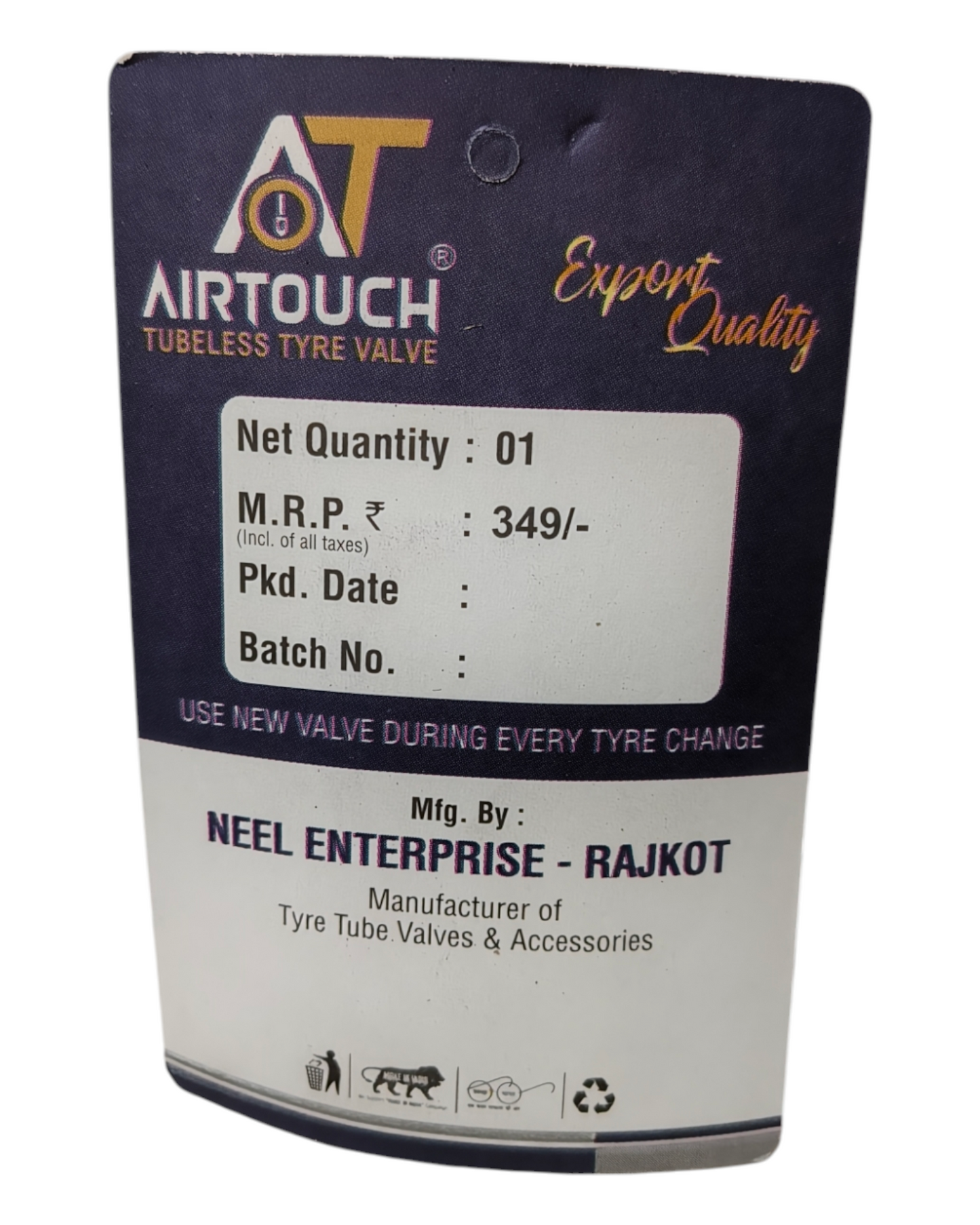 Airtouch Tubeless tyre Valve EV1532