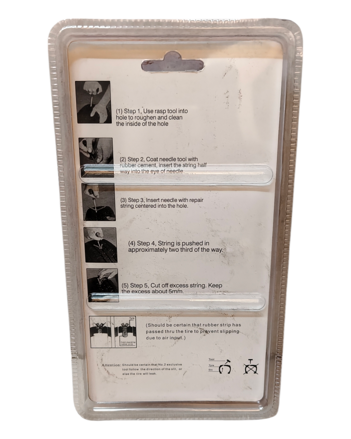 Tubeless Tyre Repair Screw Kit With Screwdriver – Alpha Tyre Tools