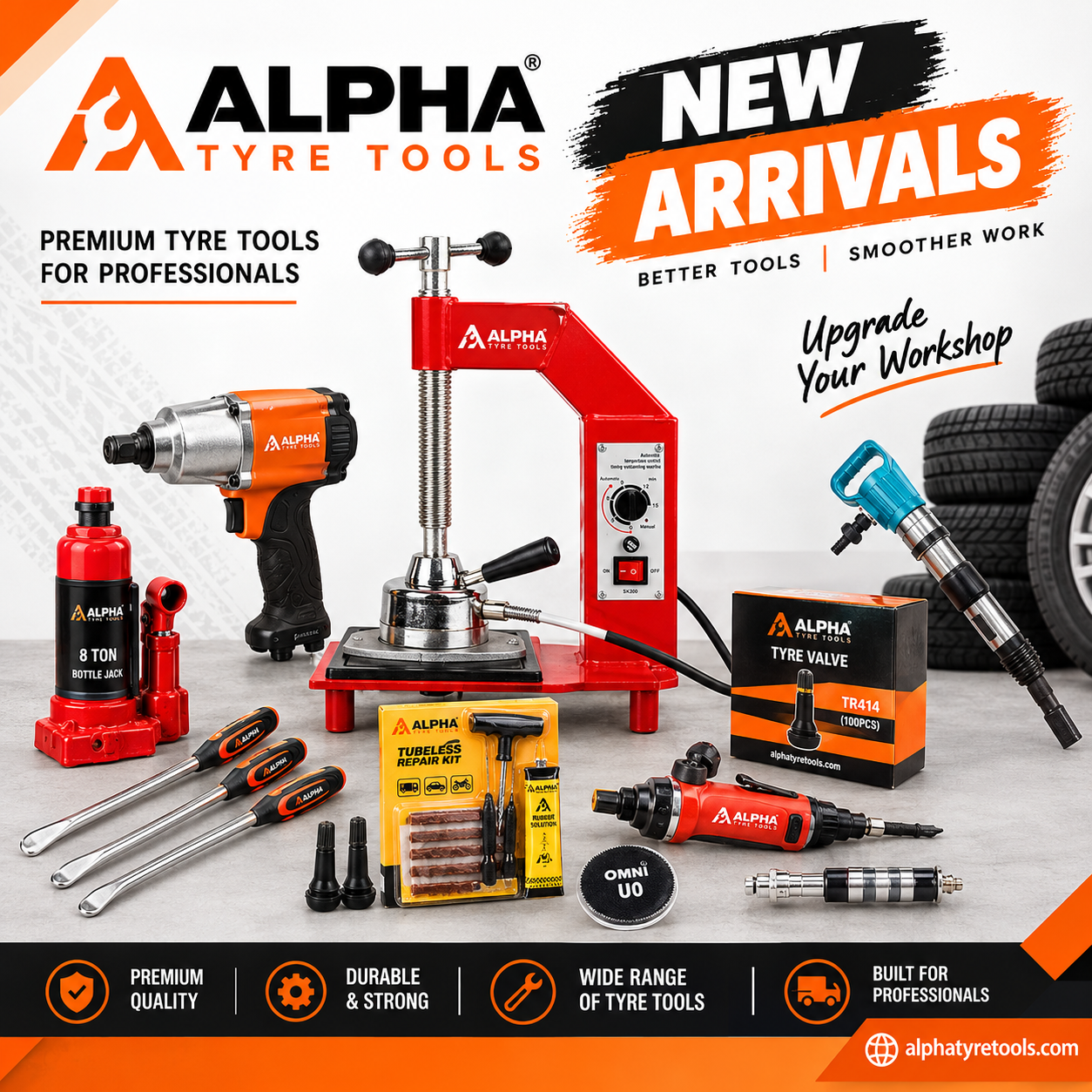 Tyre Rework Tools Alpha Tyre Tools – Professional Tyre Repair & Retreading Tools