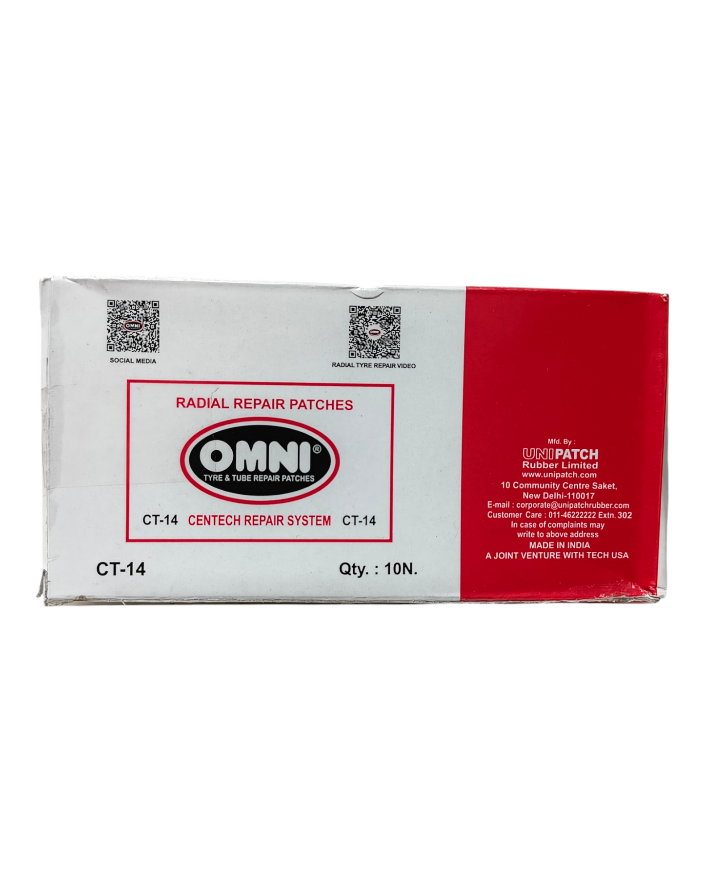Omni CT 14 Patch (10pcs)