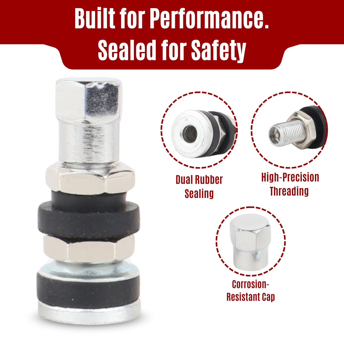 Bike Nut Plate Valve