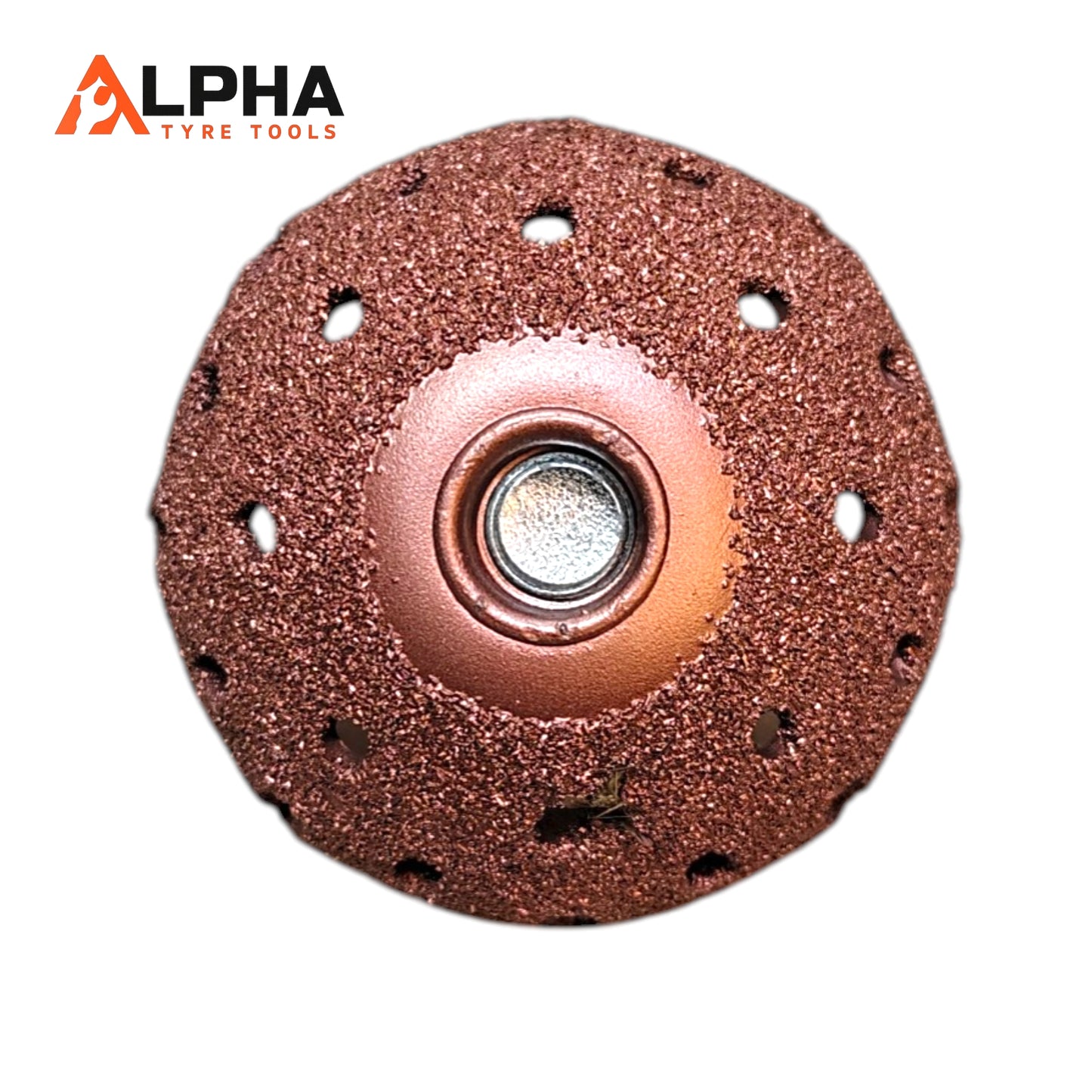 Copper Tyre Buffer With Nut – Retreading Surface Tool | Alpha Tyre Tools