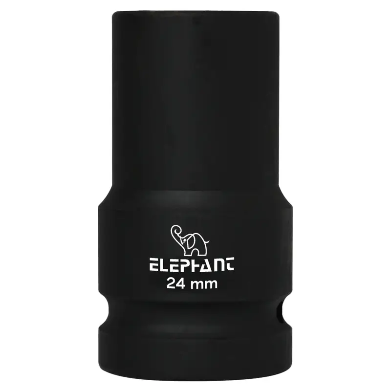 Elephant Impact Socket 24mm – Heavy Duty Truck Tyre Socket