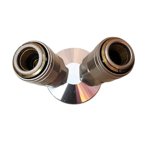 1/2 Two Way Coupler Connector