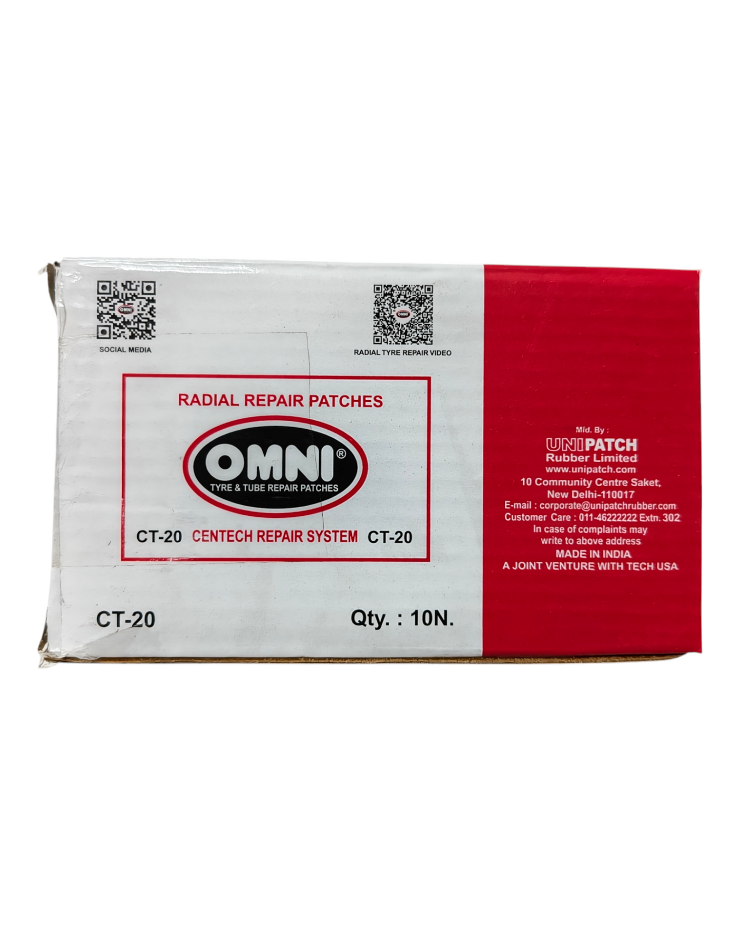 Omni CT 20 Patch (10pcs)