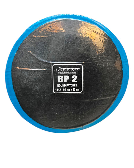 Arrow BP2 Tyre Tube Patch – Small Cold Repair Patch for Bike & Car
