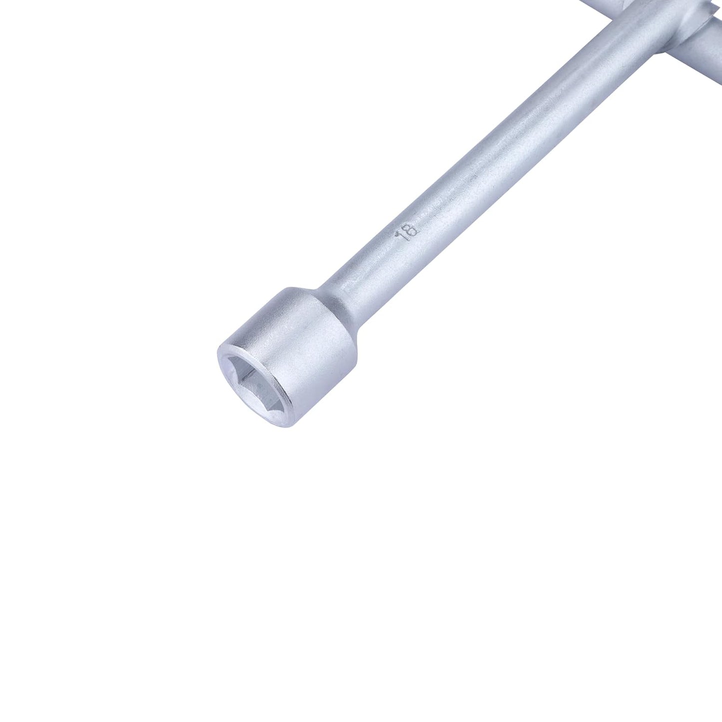 Taparia Cw7981 Steel (17 X 19 Mm, 18 X 21 Mm) Cross Rim Box End Wrench (Silver)
