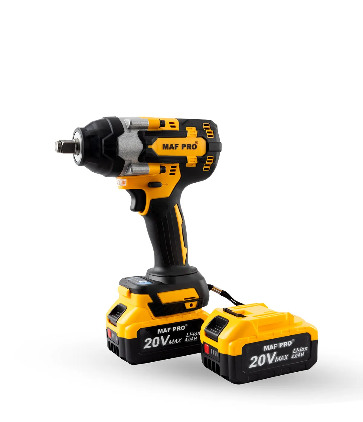 Cordless Impact Wrench 1/2" 550Nm – 20V Brushless 4AH Battery