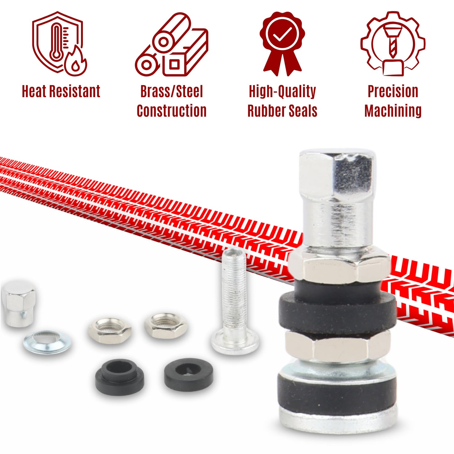 Bike Nut Plate Valve