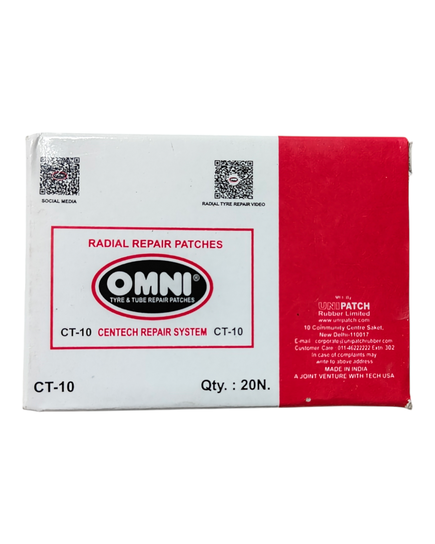 Omni CT 10 Patch (20pcs)