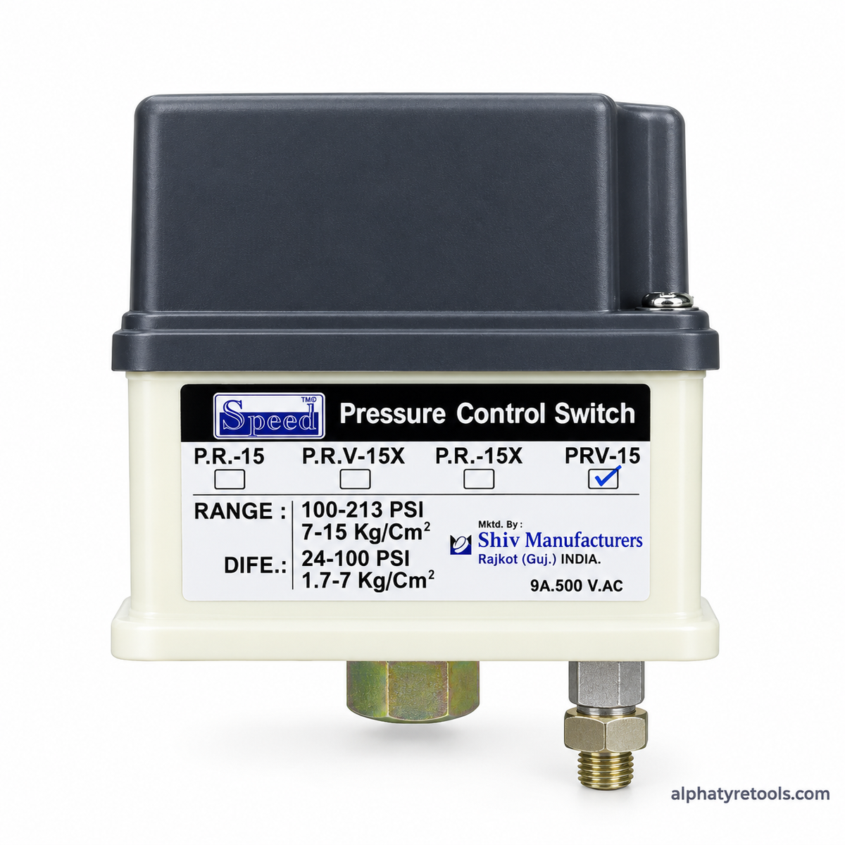 Speed Pressure Control Switch PRV-15