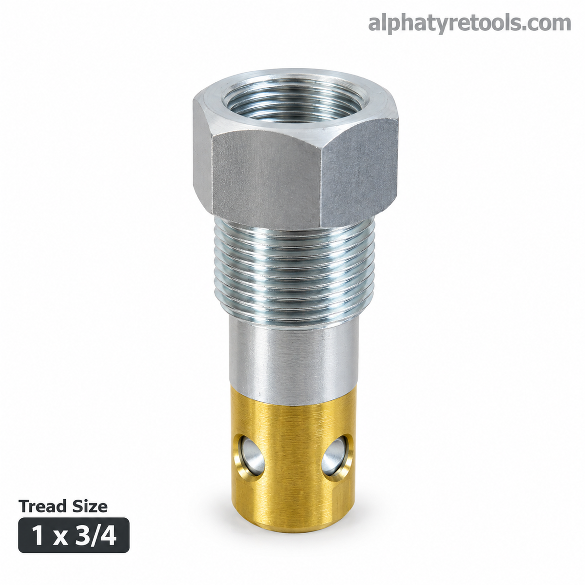 NRV Aluminium 1X3/4