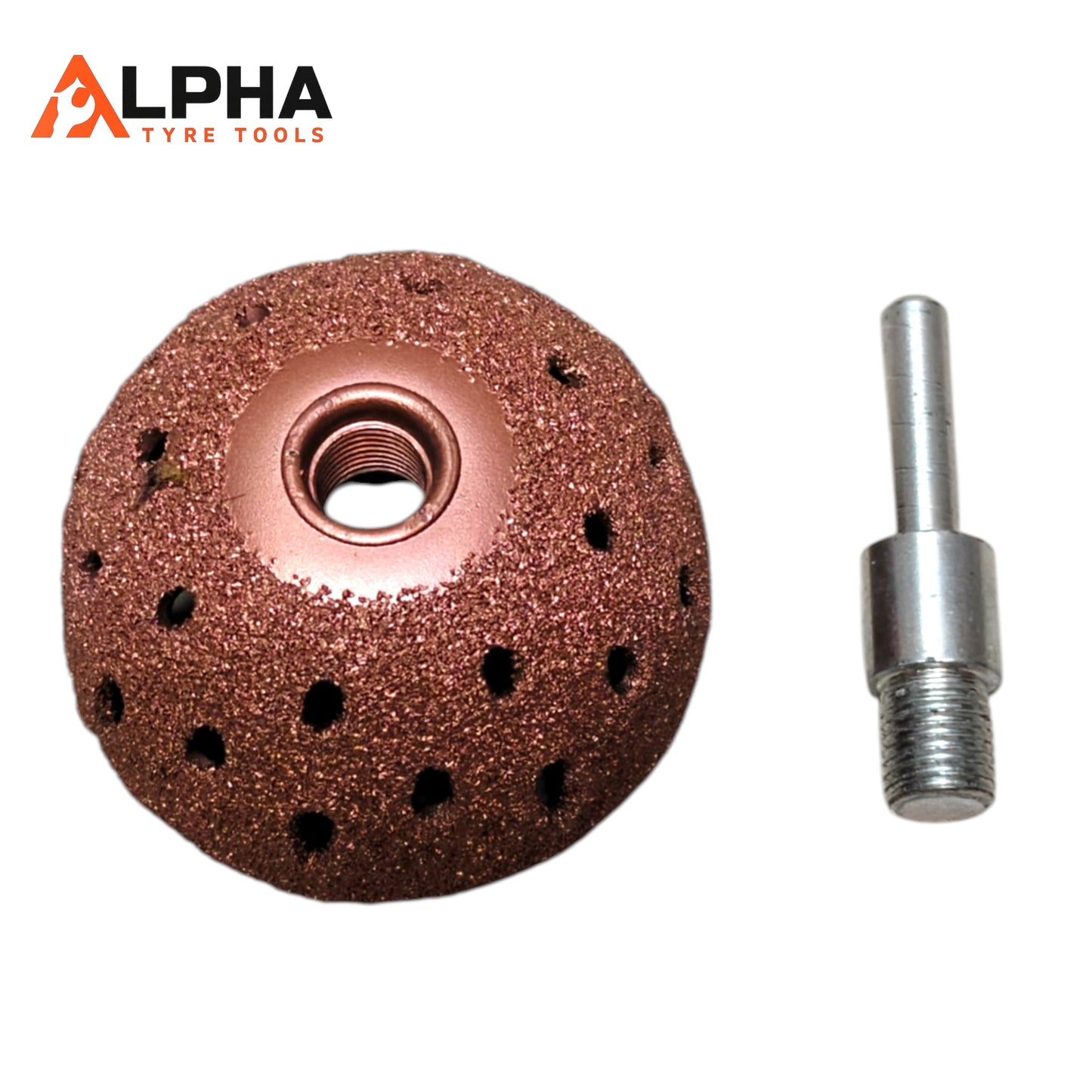 Copper Tyre Buffer With Nut – Retreading Surface Tool | Alpha Tyre Tools