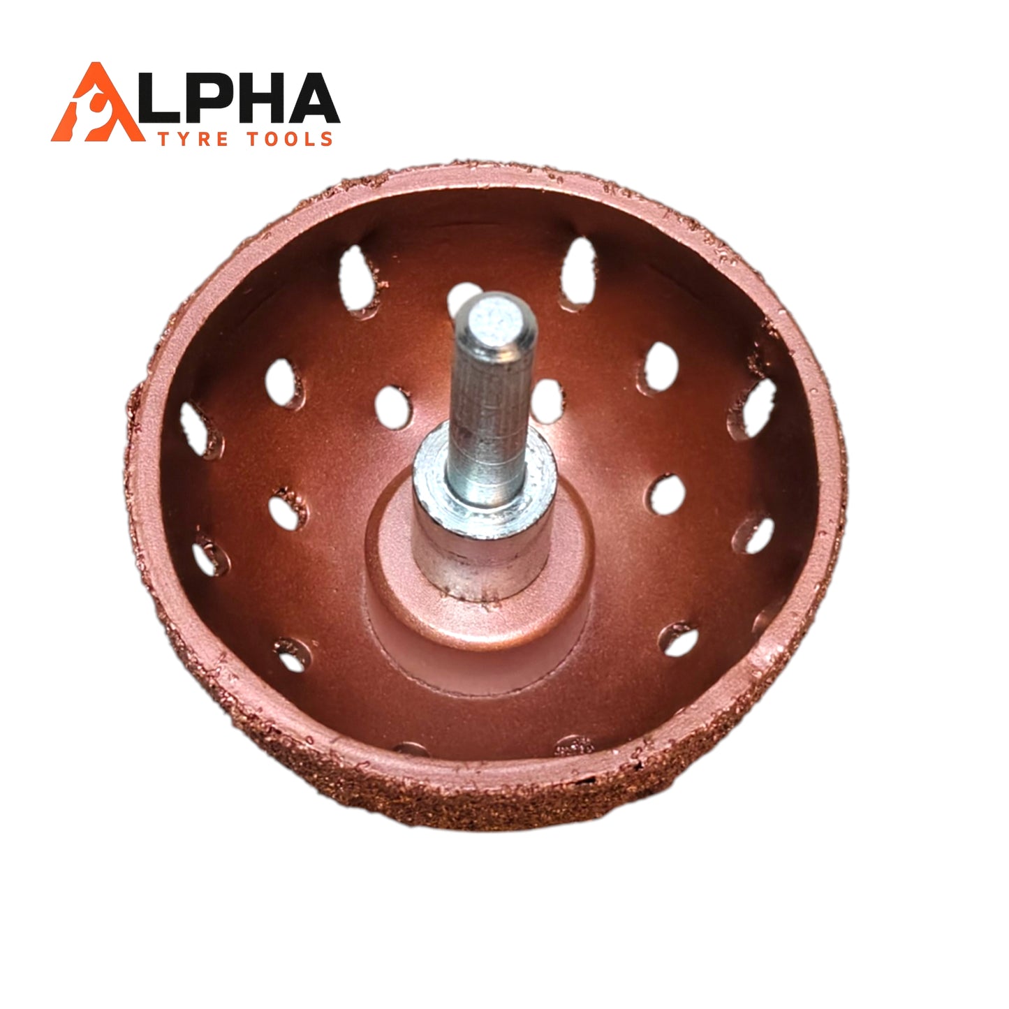 Copper Tyre Buffer With Nut – Retreading Surface Tool | Alpha Tyre Tools