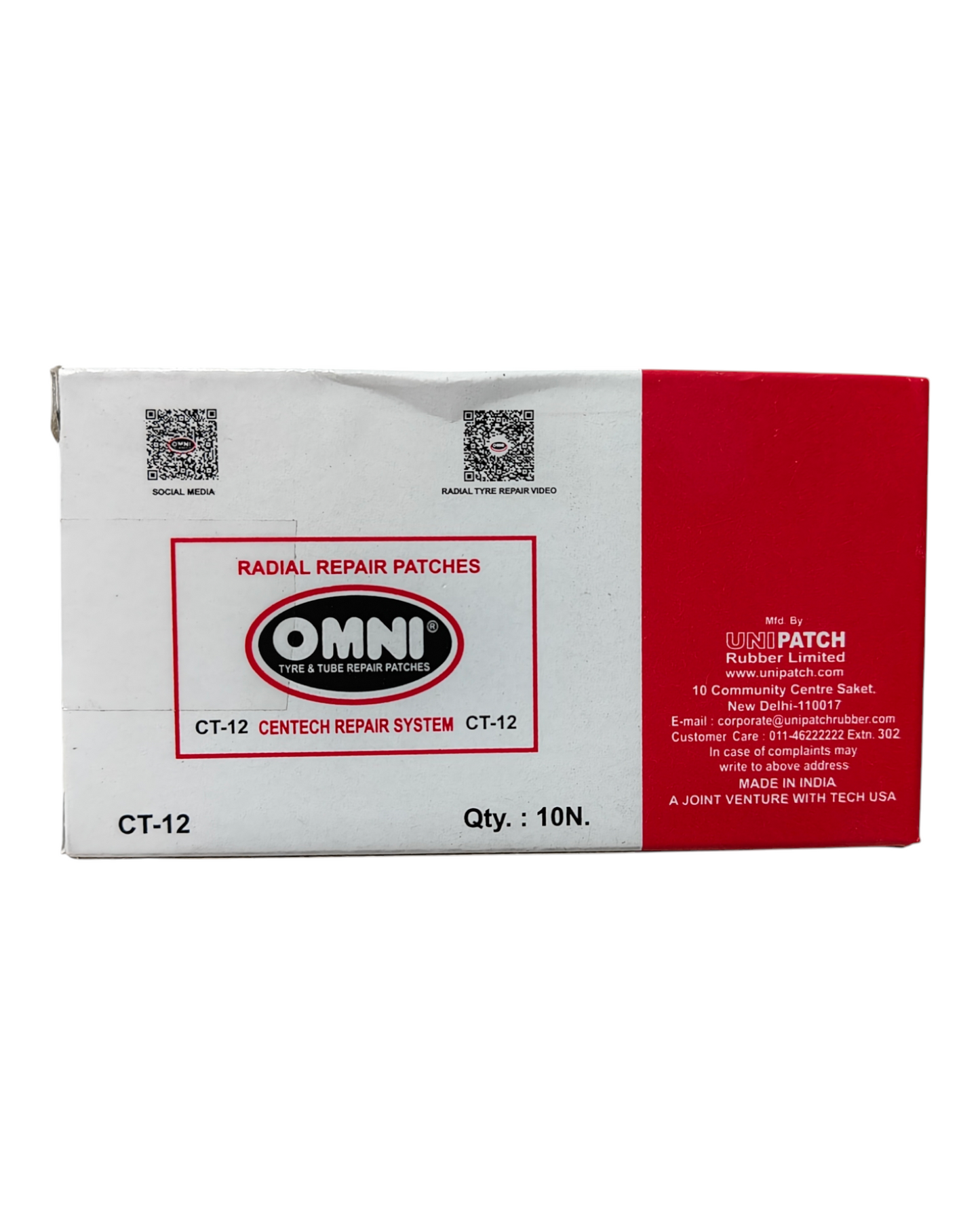 Omni CT 12 Patch (10pcs)