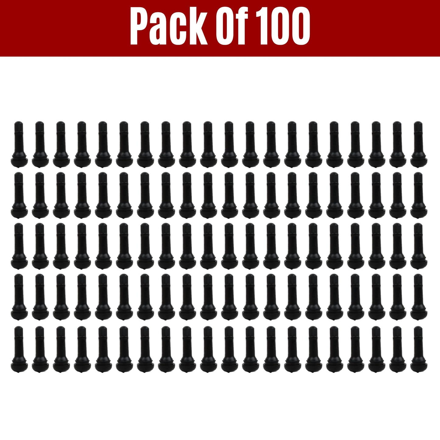 Tubeless Car Valve TR414 – Pack of 100 | Bulk Wholesale Pack