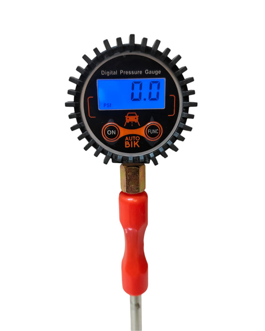 Digital Pressure Gauge with 7 Inch TTC Dandi | Tyre Inflation Meter for Workshops