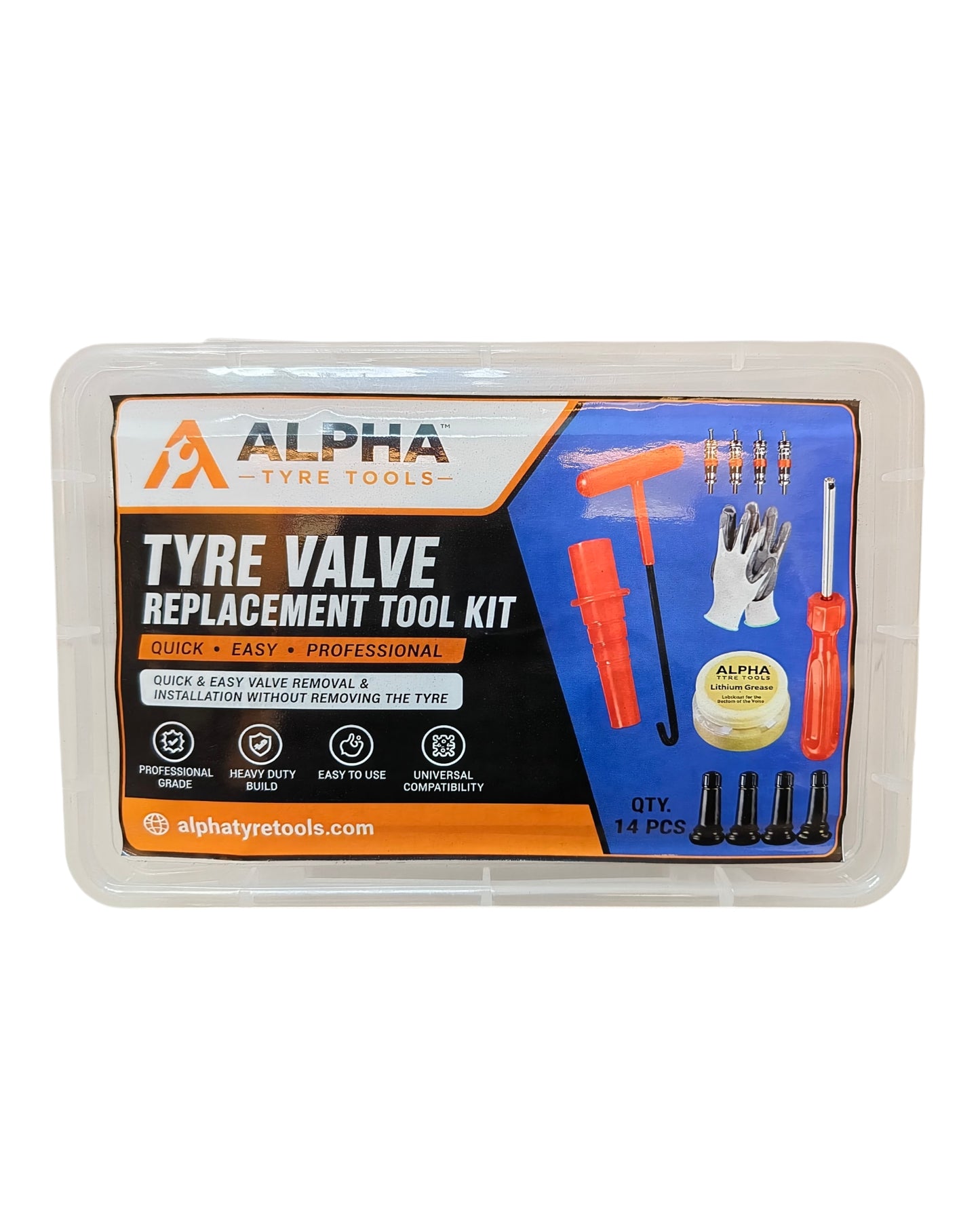 Alpha Tyre Valve Replacement Tool | Tubeless Valve Installer & Remover – Alpha Tyre Tools