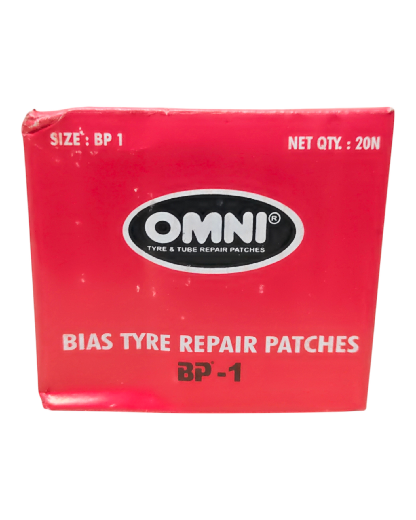 Omni BP-1 Tyre Repair Patch – Pack of 20 | Heavy Duty Tyre Patch