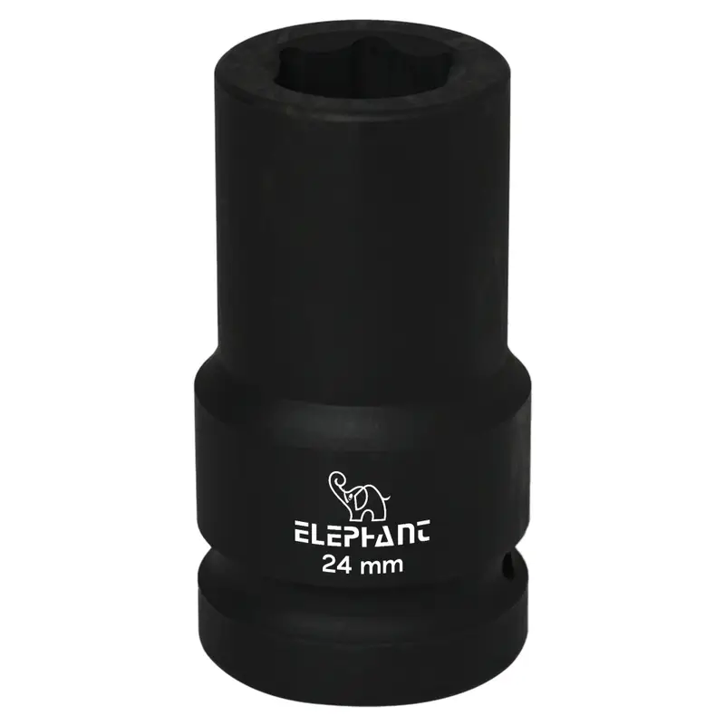 Elephant Impact Socket 24mm – Heavy Duty Truck Tyre Socket