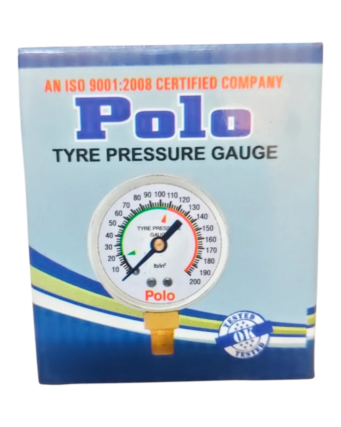 POLO Pressure Gauge Meter  2” 200lbs