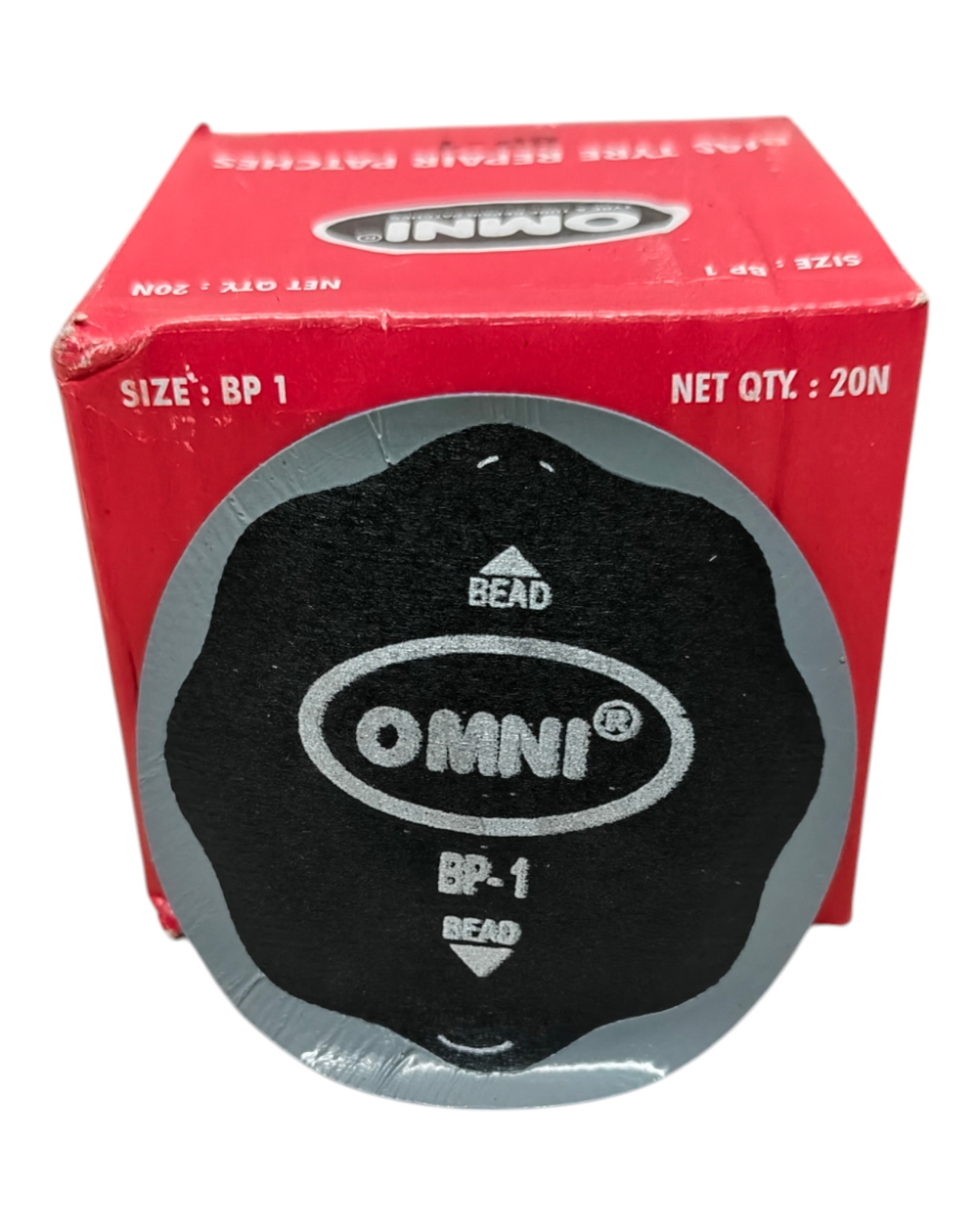 Omni BP-1 Tyre Repair Patch – Pack of 20 | Heavy Duty Tyre Patch