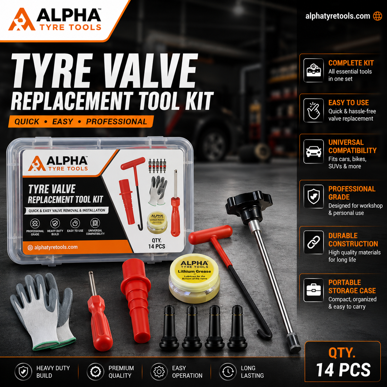 Alpha Tyre Valve Replacement Tool