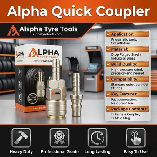 Alpha Air Quick Coupler Heavy