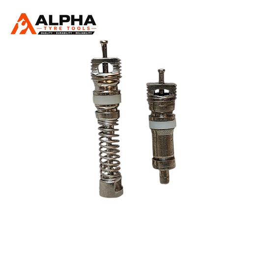 JCB Bulldozer OTR Tyre Valve Pin Combo Pack – Two Piece (5pcs) + Spring Type (5pcs) | Alpha Tyre Tools