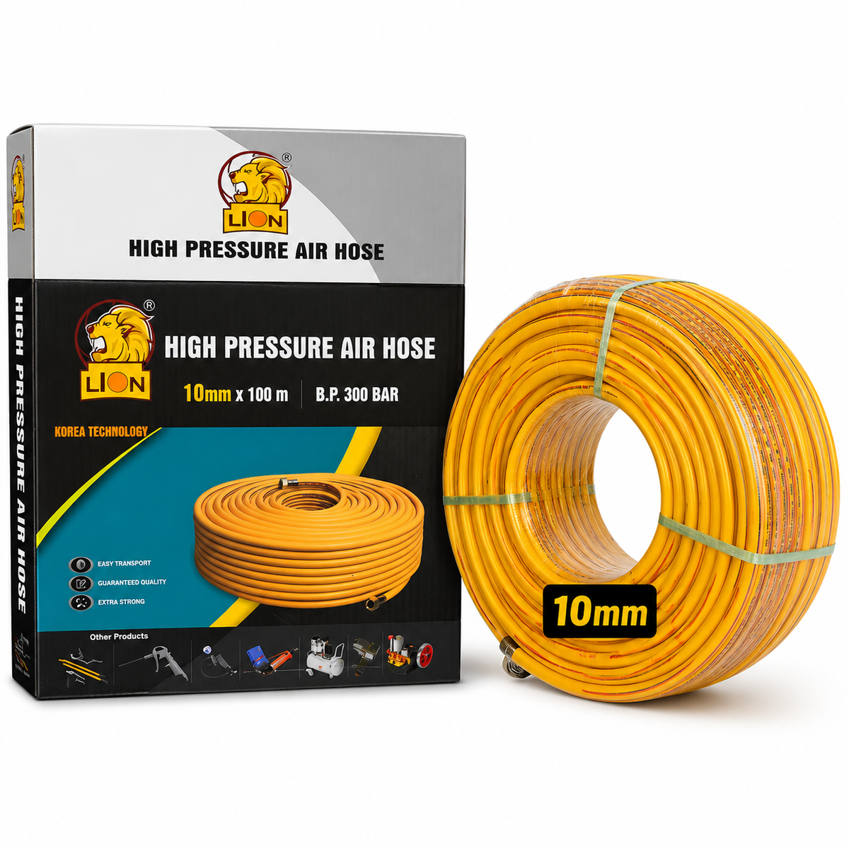 Lion 10mm Hose Pipe (100 METER) | Alpha Tyre Tools