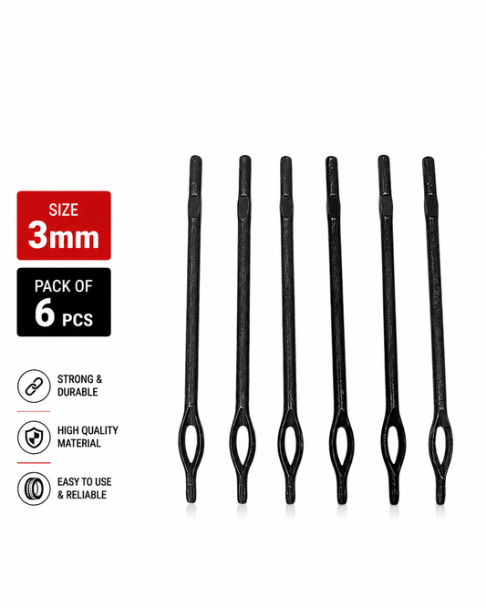 Tubeless Needle 3MM – Puncture Repair Needle Pack of 6 | Alpha Tyre Tools