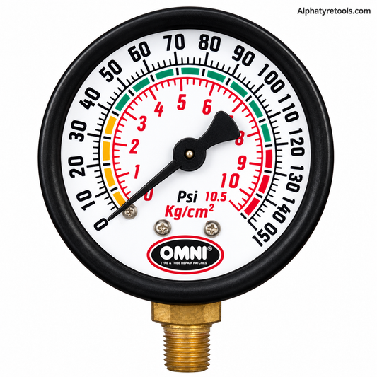 Omni Tyre Pressure Gauge 2 inch