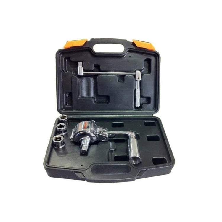 Car Labor Saving Wrench 1:16 Gear Ratio – 800Nm Torque | 3 Socket Set | Alpha Tyre Tools