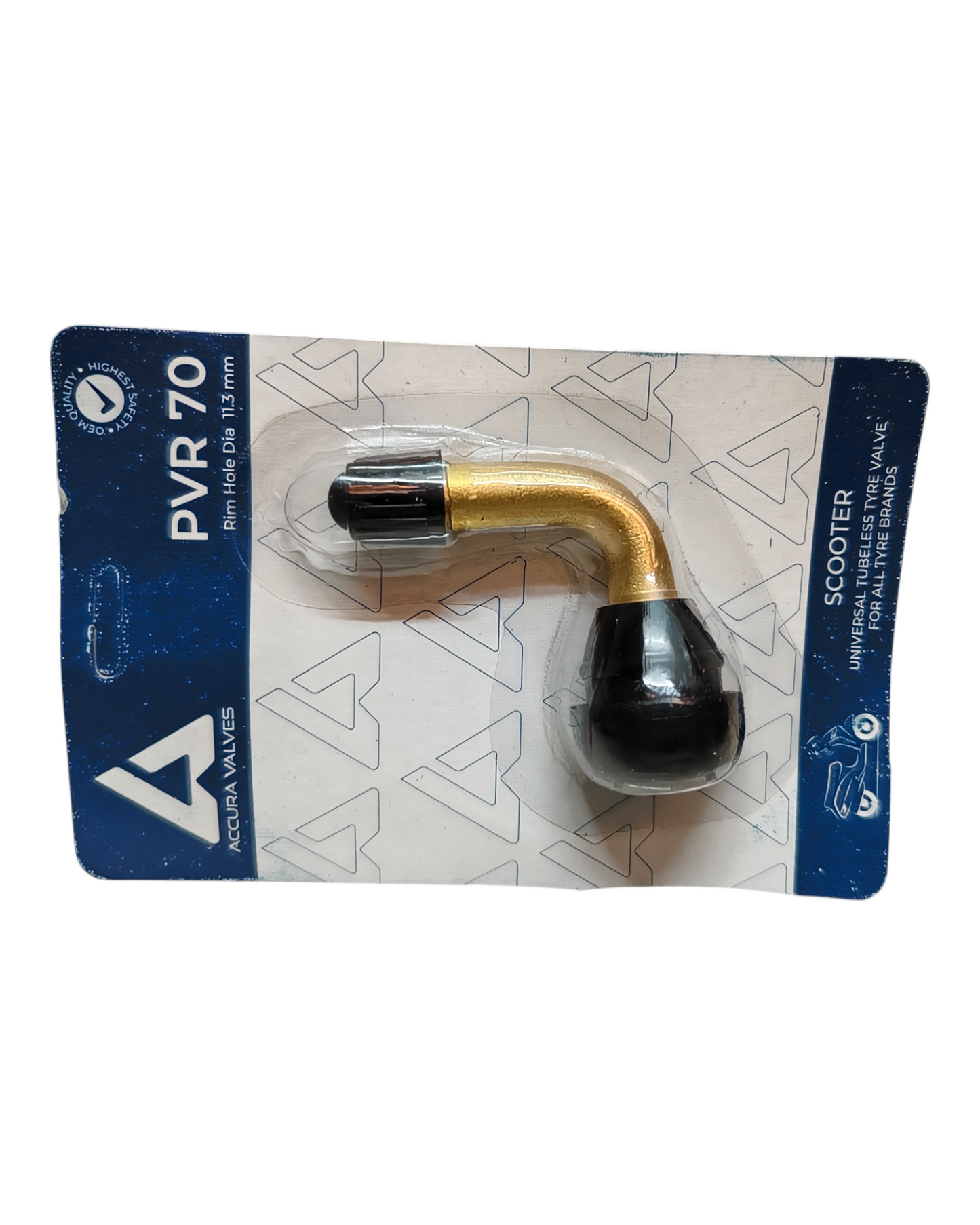 ACCURA Tubeless Tyre Valve PVR70 – Premium Quality Tubeless Valve