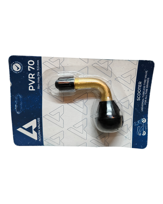 ACCURA Tubeless Tyre Valve PVR70 – Premium Quality Tubeless Valve