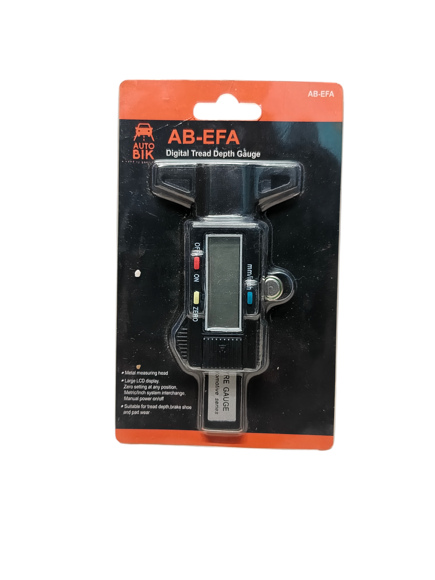Tyre Depth Gauge – Tread Depth Measurement Tool for Car, Bike & Truck