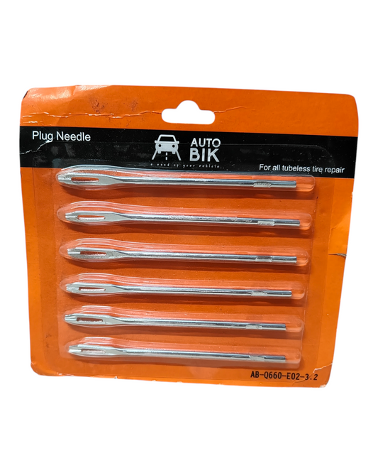 Tubeless Needle 3MM – Tyre Puncture Repair Needle (Pack of 6)