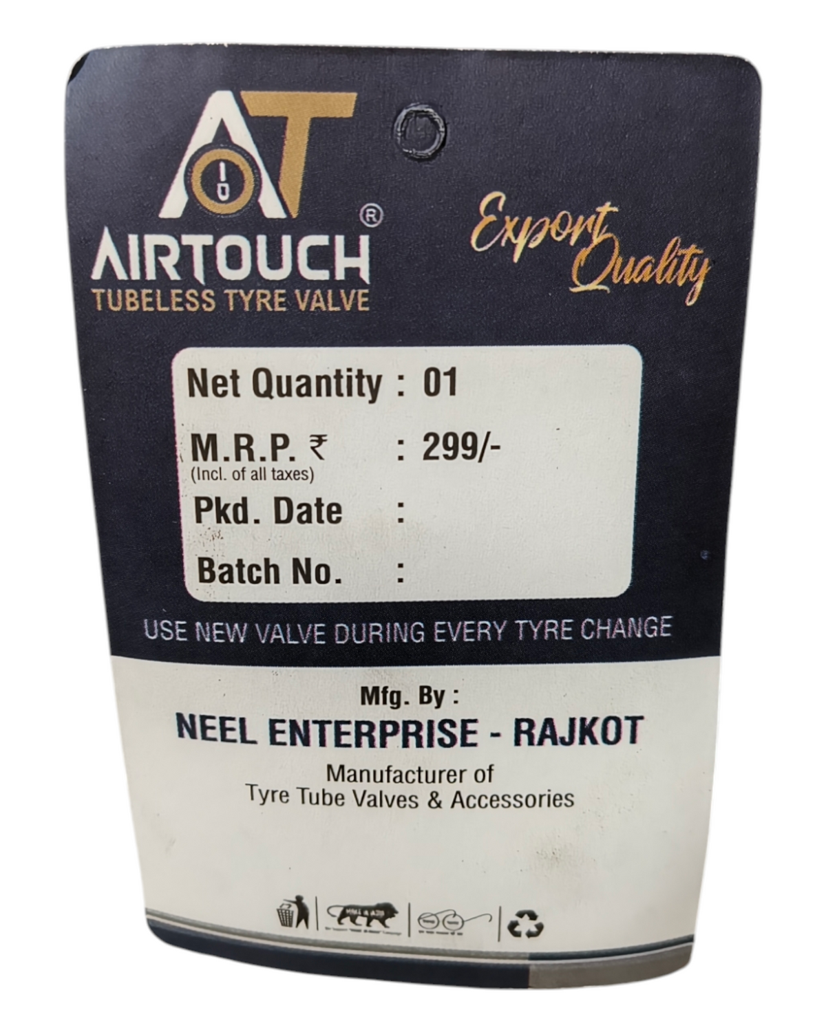 Airtouch Tubeless Tyre Valve – Alpha Tyre Tools