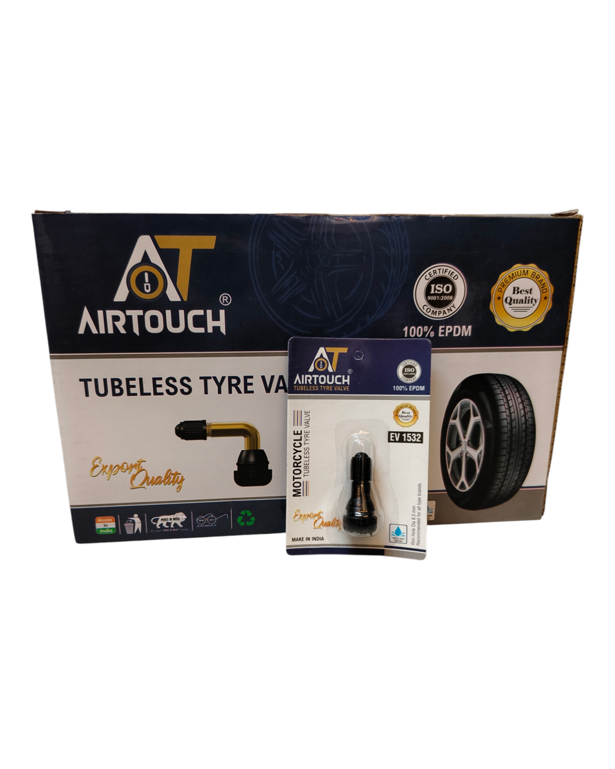 Airtouch Tubeless Tyre Valve EV1532 Pack of 50 – Alpha Tyre Tools