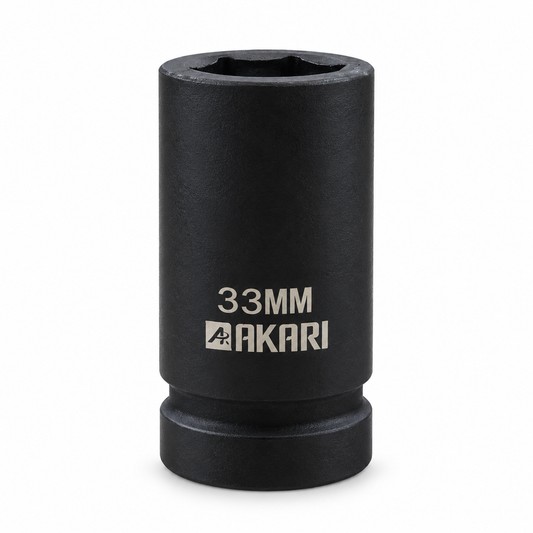Akari 1 Inch 33mm Impact Socket – Alpha Tyre Tools